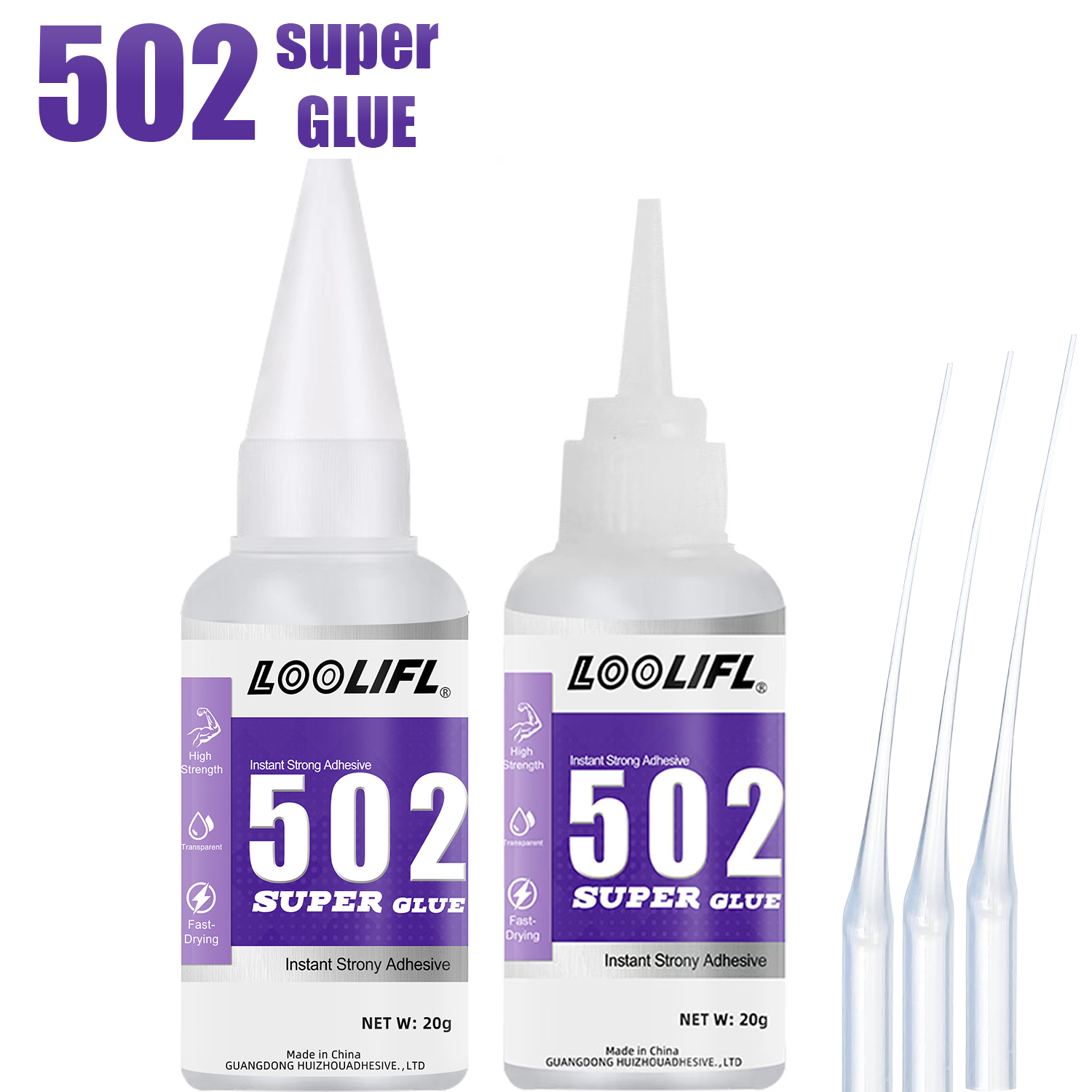 Woodworking Glue - 502 Super Glue Szybkoschnący, mocny klej