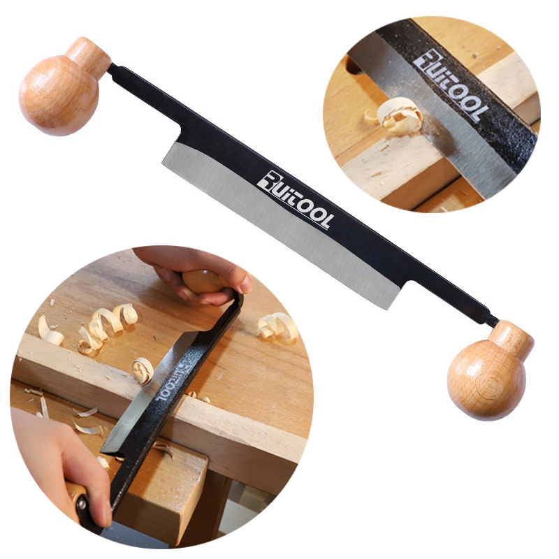 Drawknife Blade - Profesjonalny nóż do rysowania Podwójny drewniany