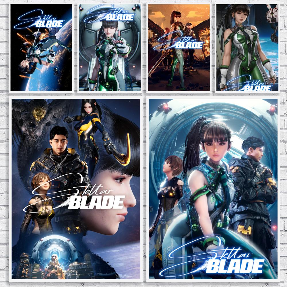 Drawknife Blade - Gra S-Stellar Blade Obraz Kaligrafia Wysokiej