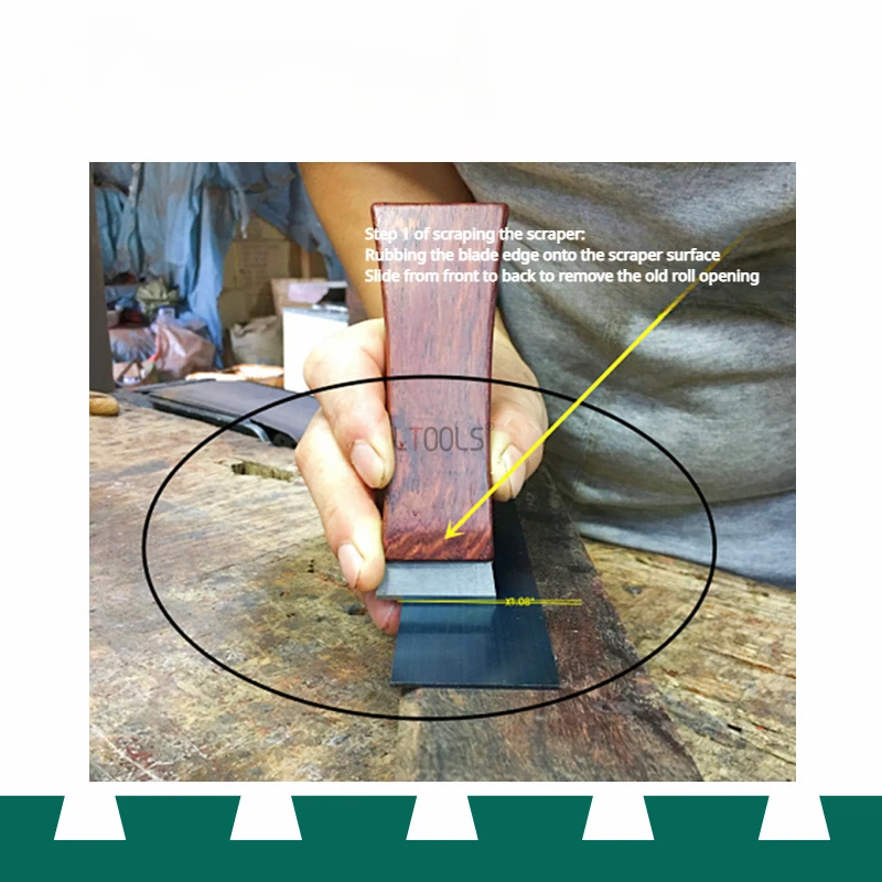Drawknife Blade - Skrobak do obróbki drewna ze stali
