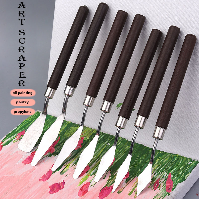 Drawknife Blade - Nóż do malowania olejnego ze stali