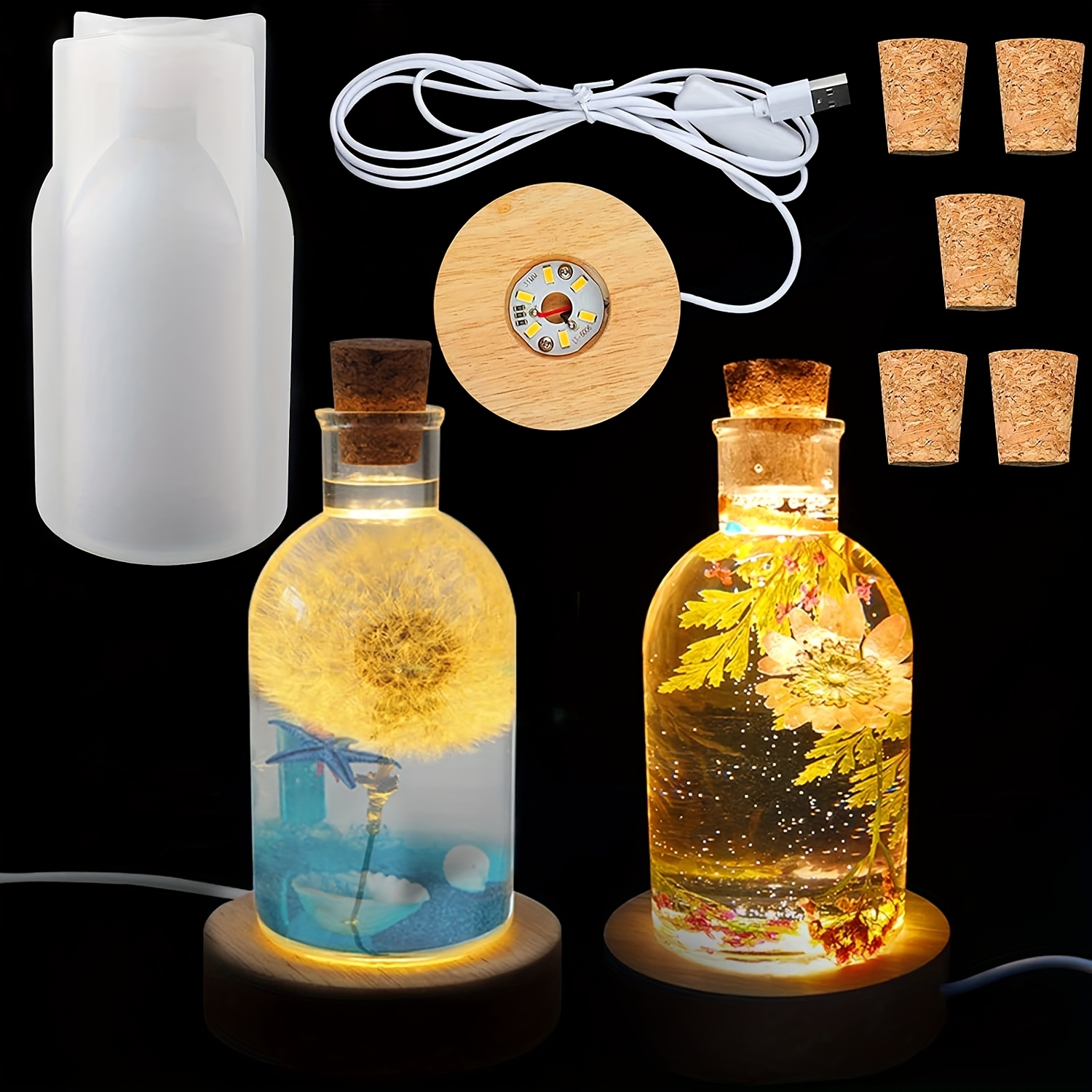 Woodworking Resin - Zestaw form do odlewania żywicy w