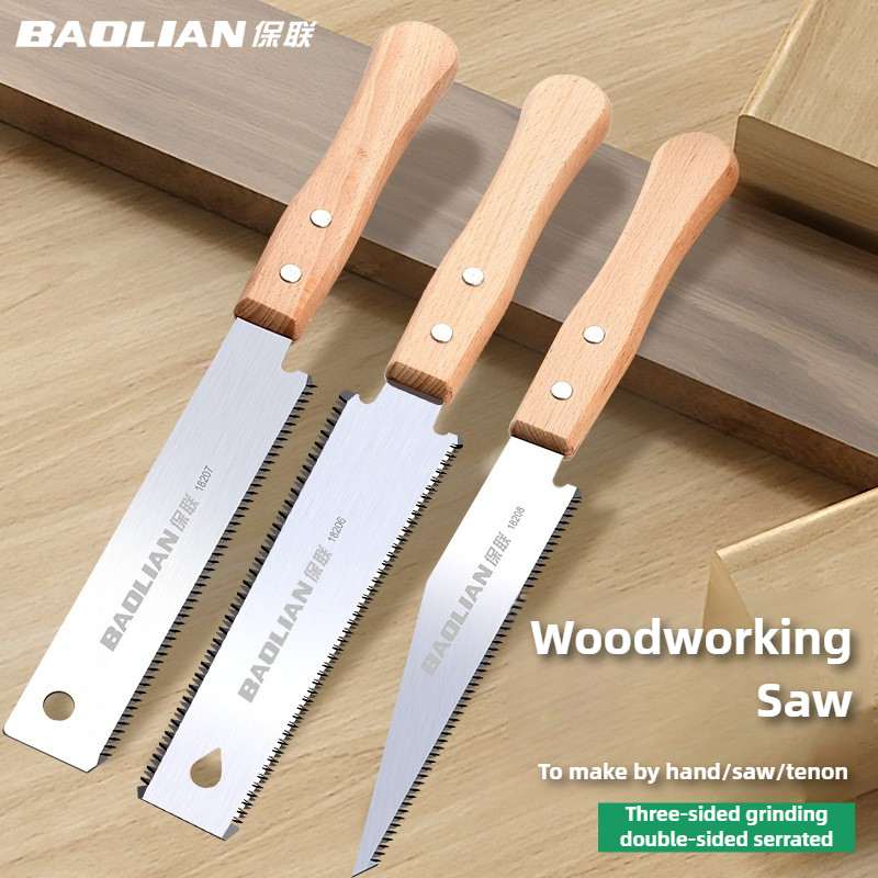 Woodworking In Japanese - Piła ręczna w stylu japońskim Jedno-/dwustronna