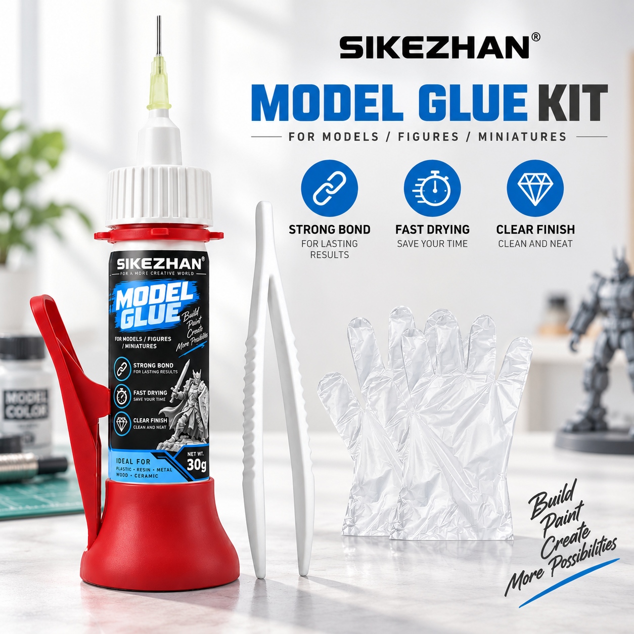 Woodworking Glue - SIKEZHAN – zestaw precyzyjnego kleju w