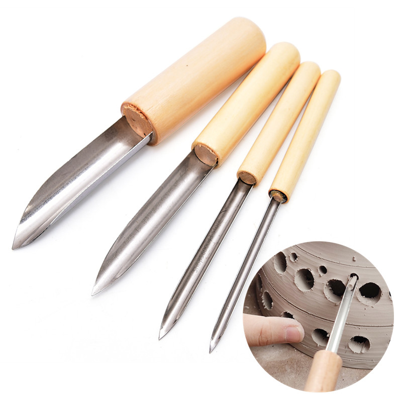 Dziurkacz do ceramiki 4 sztuki – Wood Chisel Set recenzja i cena