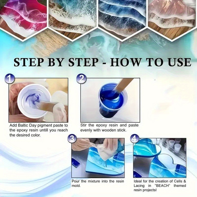 24 kolory/8 kolorów, 5 g. 18 u – Woodworking Resin recenzja i cena