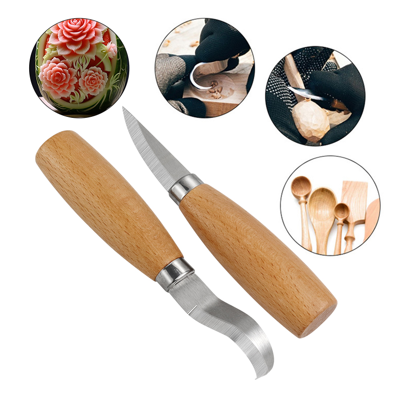 Nóż do rzeźbienia ze stali nie – Wood Chisel Set recenzja i cena