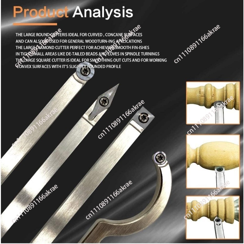 Narzędzia tokarskie Jednorazow – Wood Chisel Set recenzja i cena