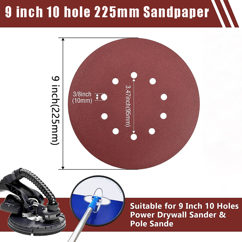 20 szt. 9-calowych (225 mm) pa – Woodworking Wallpaper recenzja i cena