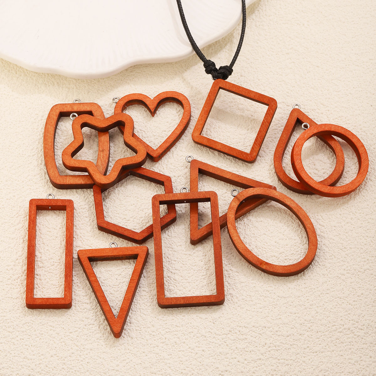 10 SZT. Drewniane geometryczne – Woodworking Resin recenzja i cena