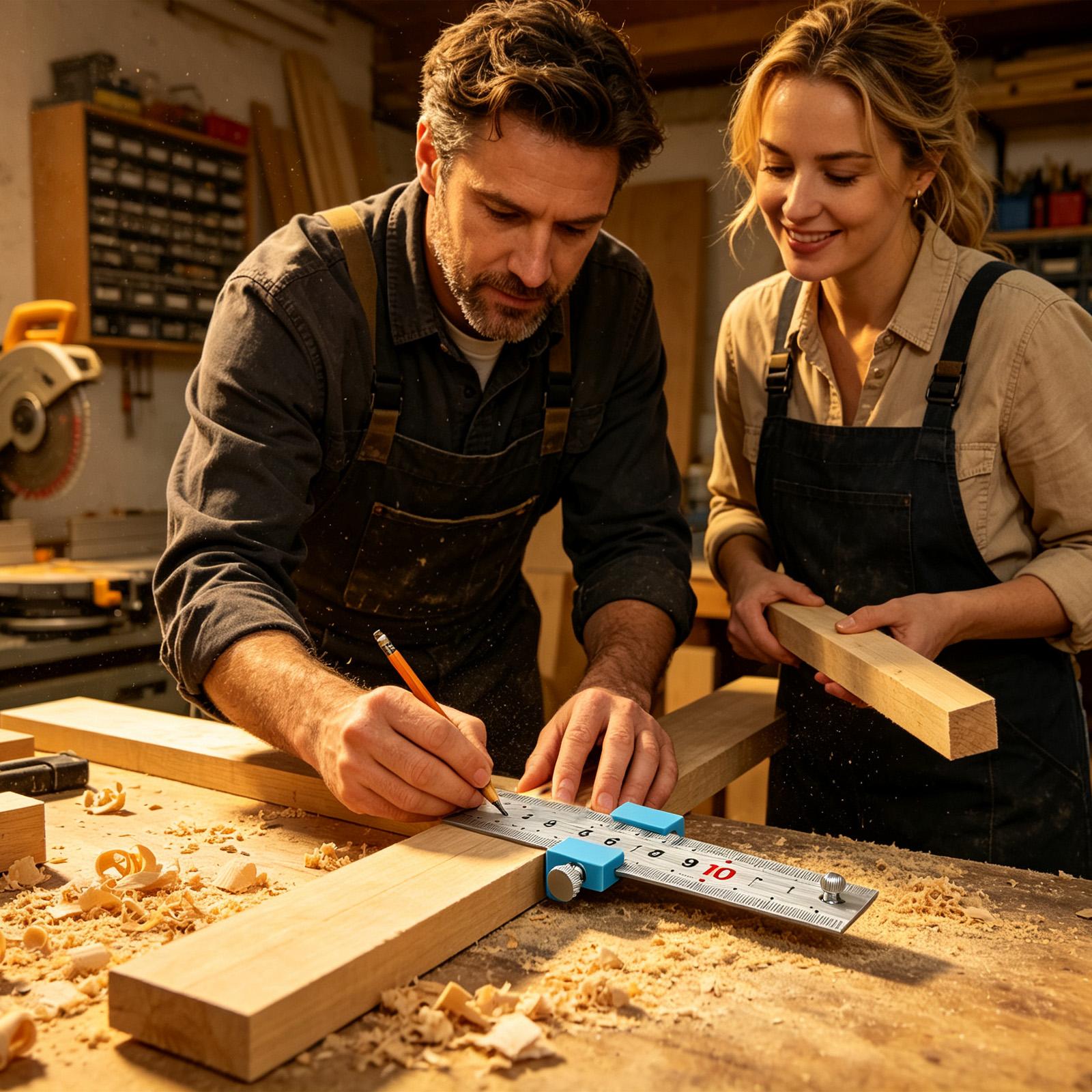 Narzędzia stolarskie Liniał st – Woodworking Workshop recenzja i cena