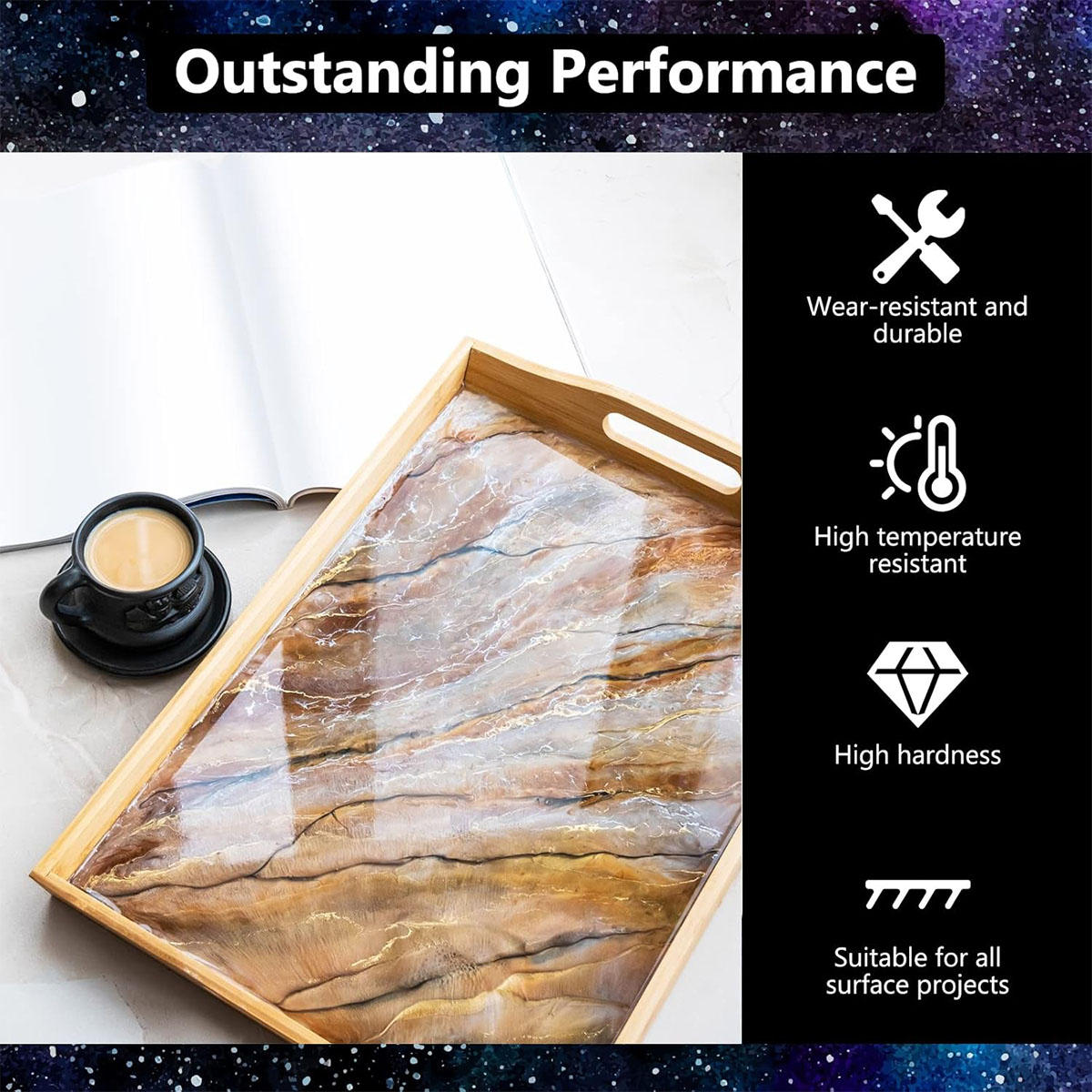 Zestaw żywicy epoksydowej Crys – Woodworking Resin recenzja i cena